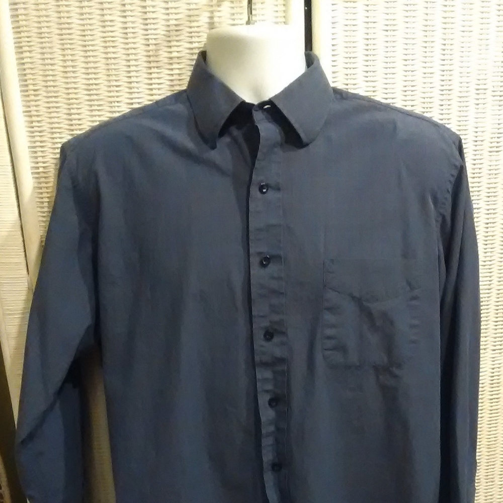 Club Room Plaid button down mens long sleeve shirt